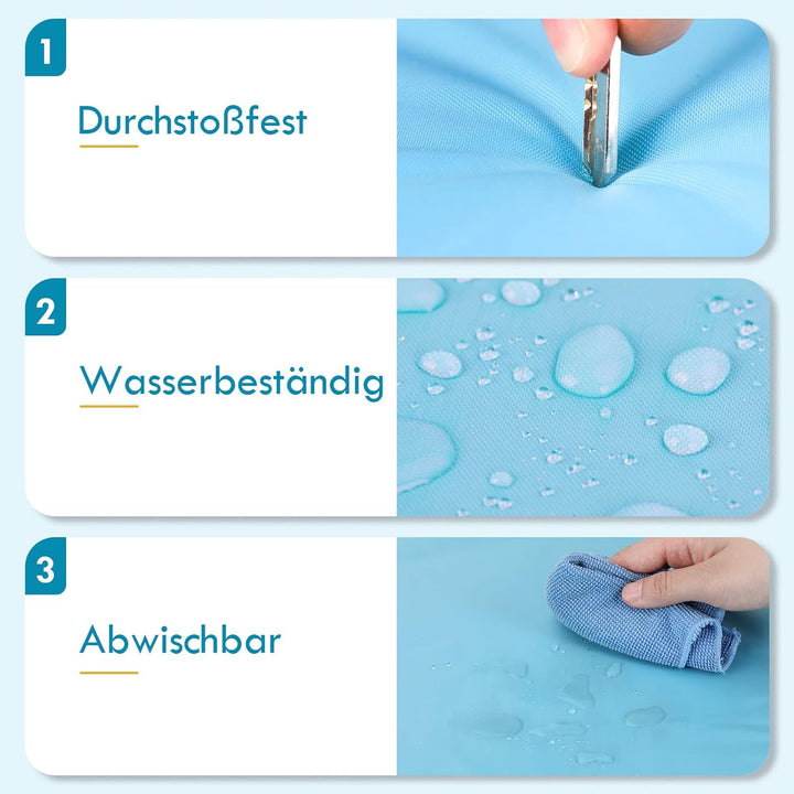 Pawtasy Kühlmatte Hunde Katzen Kühldecke für Hunde Kühlkissen mit Ungiftiges Gel für Klein Haustiere