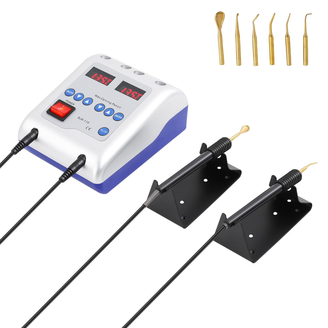 Digital Elektrisch Waxer Maschine, AC 240V 20W Modellier Dental Wachs Gerät Tranchiermesser Wachsmes
