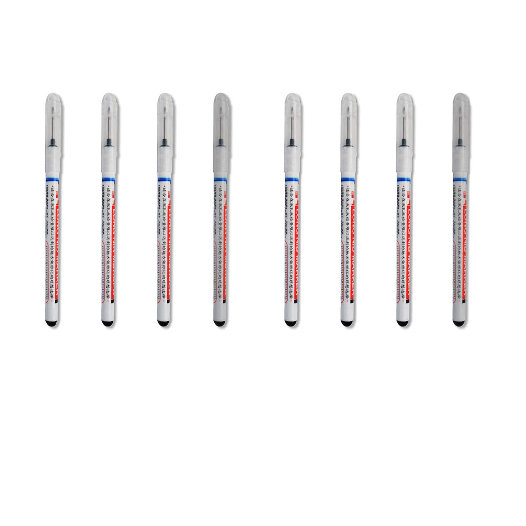 Permanentmarker für 0,7–1 mm extra lange Spitze, schwarz, 8 Stück, 8