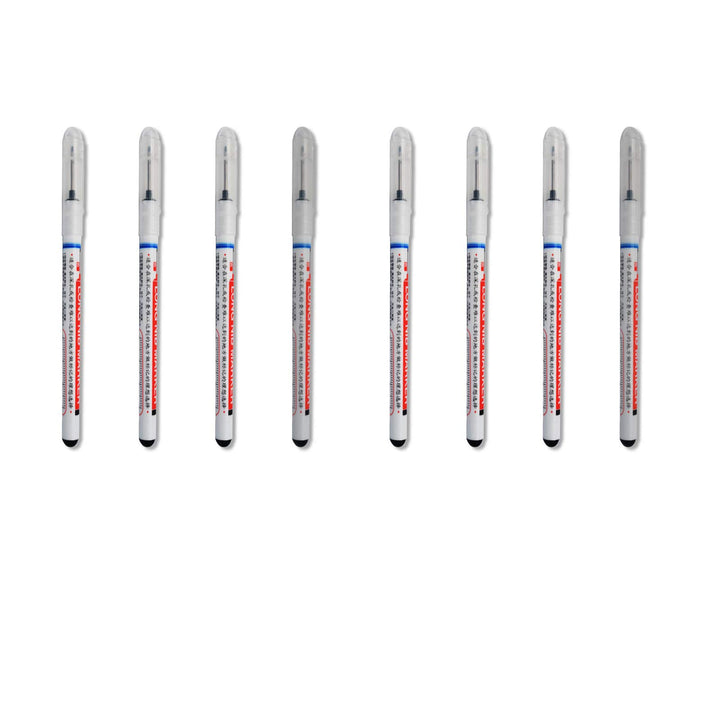 Permanentmarker für 0,7–1 mm extra lange Spitze, schwarz, 8 Stück, 8