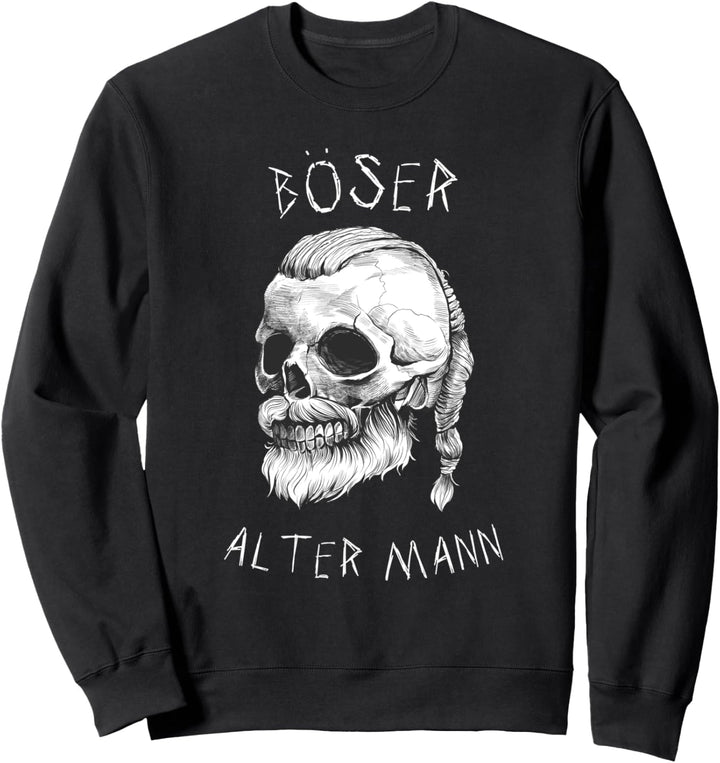 Böser Alter Mann Wikinger Sweatshirt