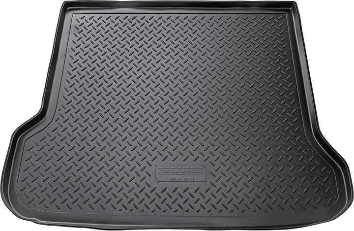 Recambo Kofferraumwanne Gummi Volvo V70 III | 2007-2016 | passgenau + Rand Schwarz TPE - Thermoplast