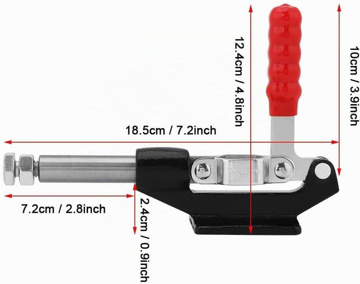 Schnellspanner, 305E 386Kg Kapazitat 42 mm Kolbenhub Push-Pull-Schnellspanner