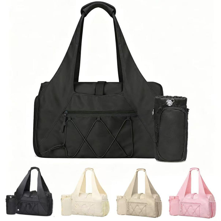 Sporttasche Damen - Sporttasche mit Schuhfach und Nassfach - Gym Tasche Leicht Wasserabweisend - Rei