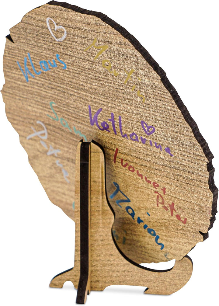 DARO Design - Scheibe Individualisiert - Gravur Personalisiert Name Datum Wunsch-Text - Windrose Kom