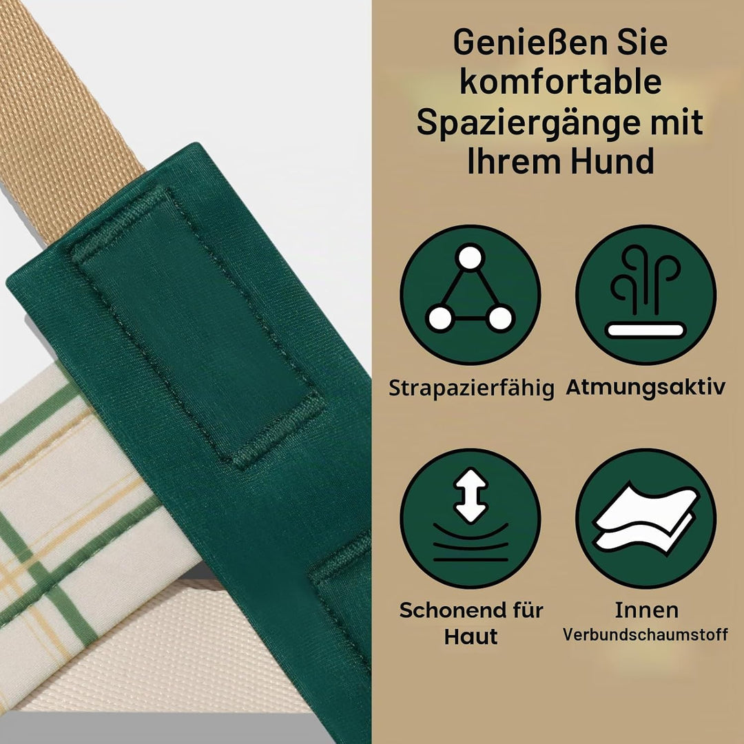 VETRESKA Hundegeschirr und Leine, Easy Walk Hundegeschirr für grosse und mittelgrosse Hunde, kein Zi