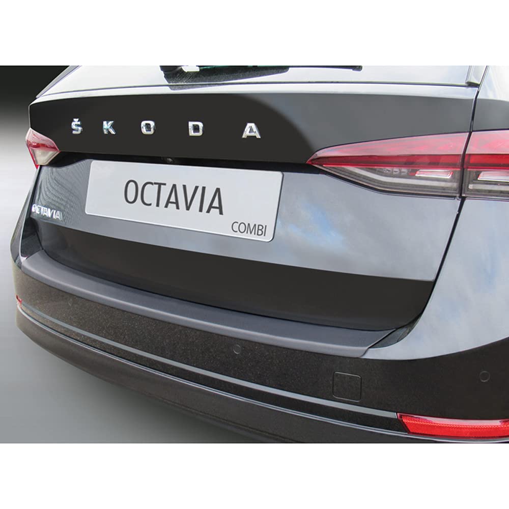 RGM ABS Heckstossstangenschutz kompatibel mit Skoda Octavia IV (NX5) Combi 2020- Schwarz