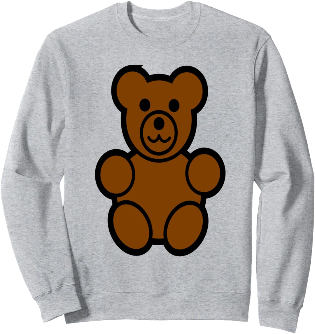 Brauner Teddybär Sweatshirt