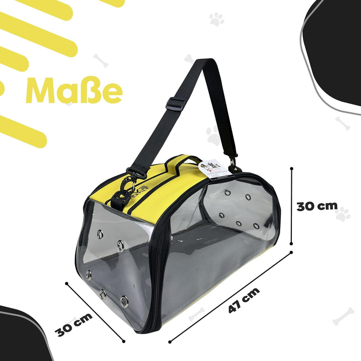 EVE Textile Hunde Tragetasche | Katzen Tragetasche | Hundetasche | Katzentasche | Hunde Umhängetasch