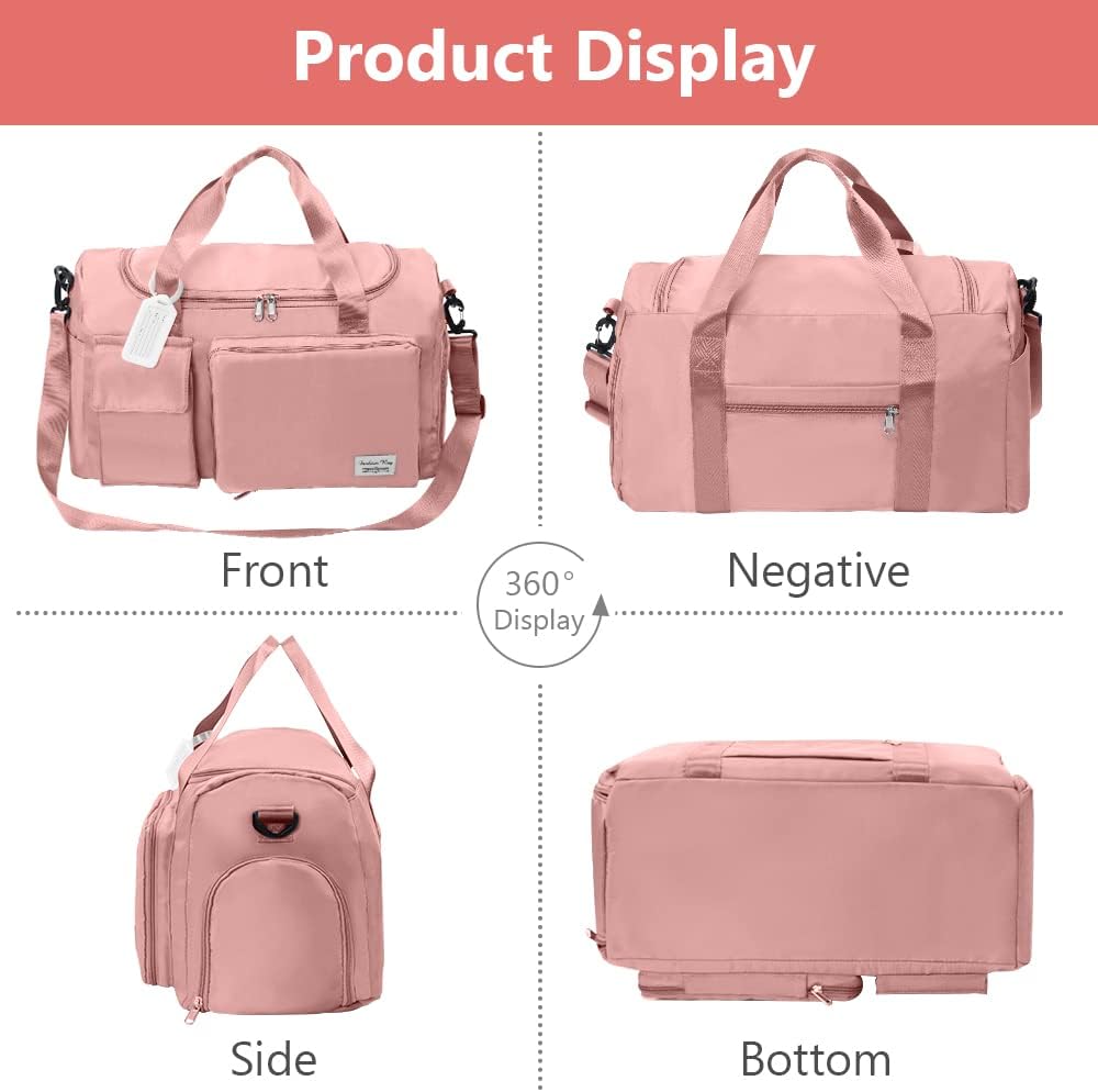 Flintronic 35L Faltbare Reisetasche Gepäcktasche Grosse Weekender Übernachtungstasche Urlaubstasche