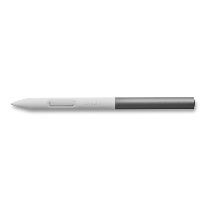 Wacom Ein Standardstift (für 2023 Edition Wacom One Displays und Tablets), weisse Vorderseite/graue