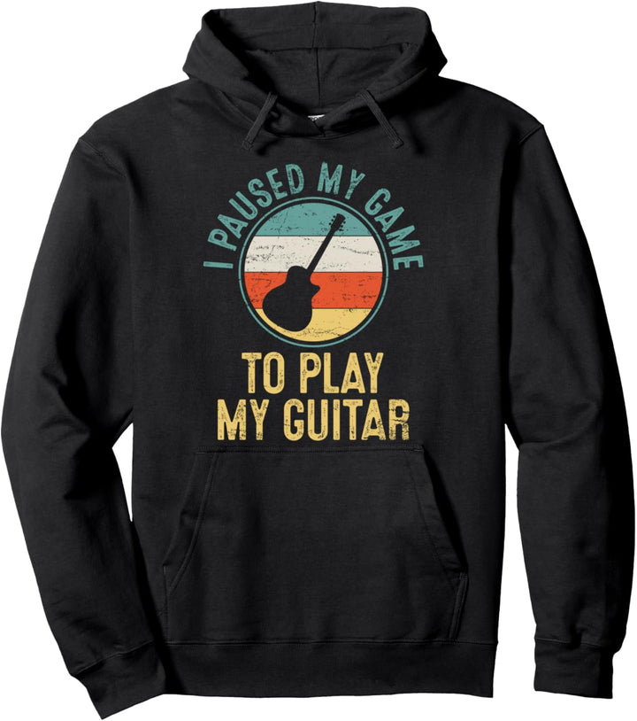 Gitarre Pullover Hoodie