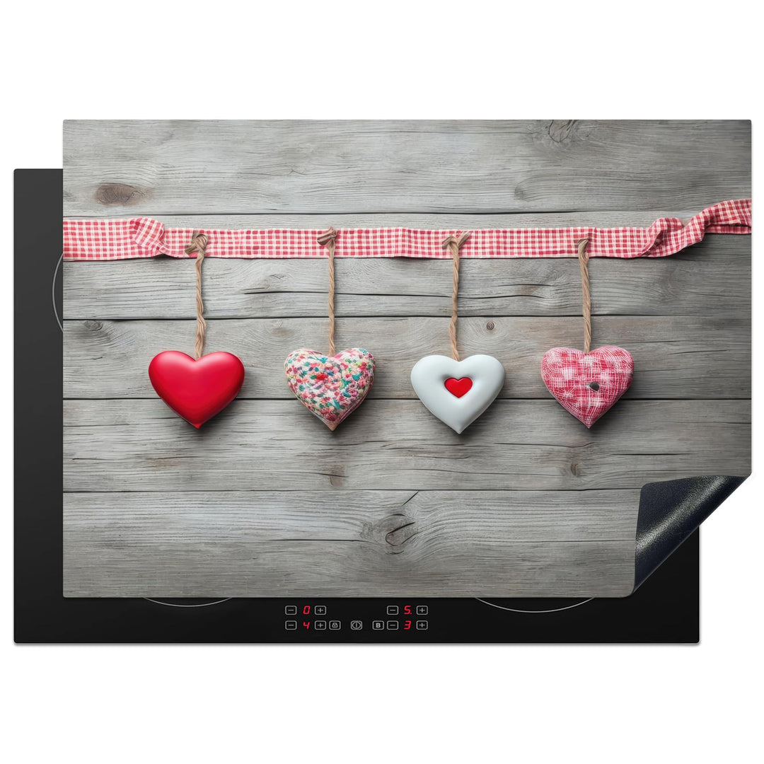 KitchenYeah© Herdabdeckplatte Einteilig Ceranfeld Abdeckplatte für Induktionsschutz Ceranfeldabdecku
