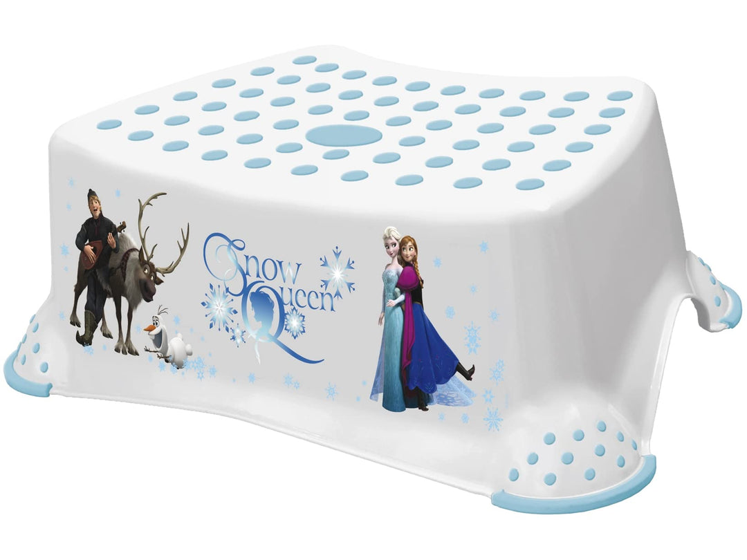 LULABI DISNEY FROZEN - Rutschfester Frozen Kinderhocker, Trittstufe, Disney Trittstufe, Fussstütze,