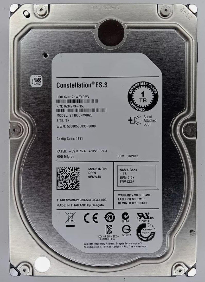 Für Seagate ST1000NM0023 1TB Kabel SAS Constellation 867462-001 695507-005 9ZM273-036 9ZM273-150 507