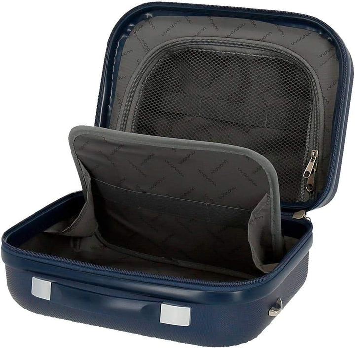Movom Riga Anpassungsfähiger Schönheitsfall Blau 29x21x15 cms ABS Marine, Marine