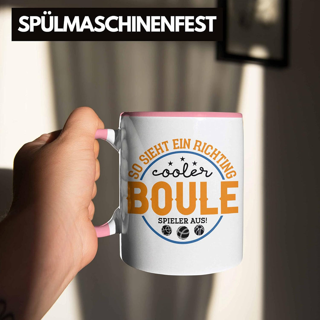 Trendation - Boule Tasse So Sieht Ein Richtig Cooler Boule Spieler Aus Tasse - Geschenk für Boule-Fa