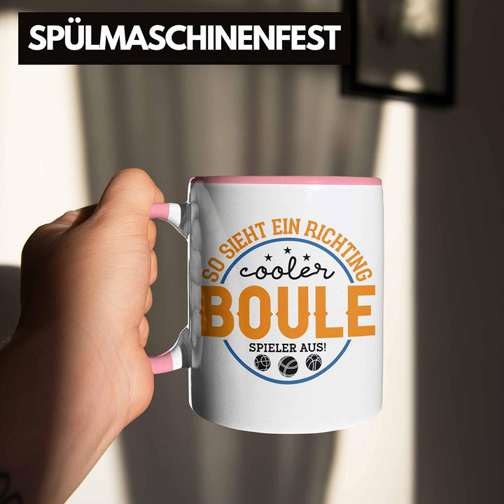 Trendation - Boule Tasse So Sieht Ein Richtig Cooler Boule Spieler Aus Tasse - Geschenk für Boule-Fa