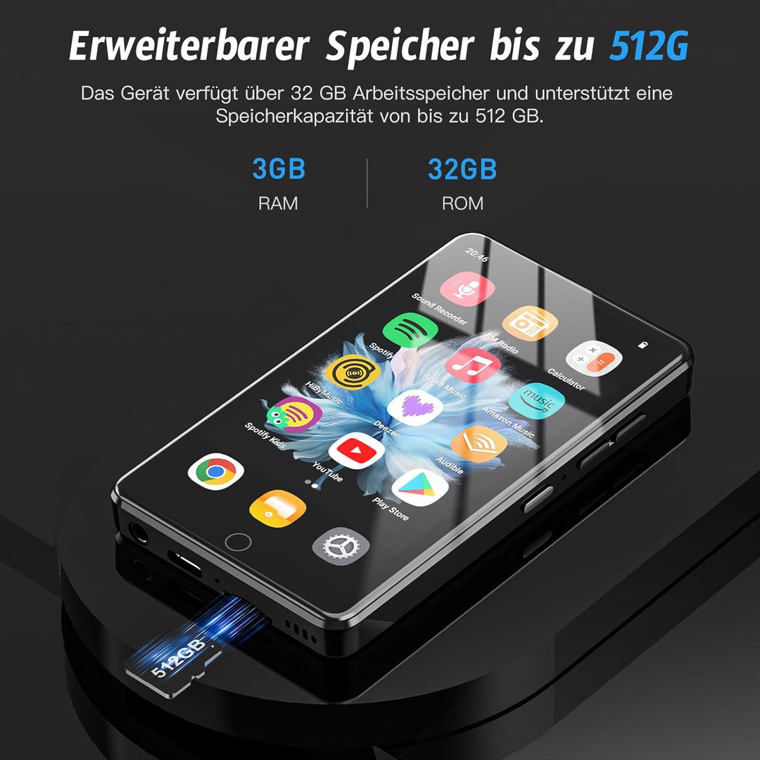 MP3 Player Kinder mit YouTube (32GB)