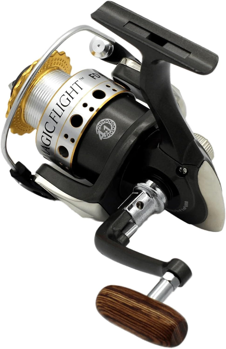 Paladin Spinnrolle - Angelrolle 4+1 BB Magic Flight Freilaufrolle FD 4000 Frontbremse Feederrolle in