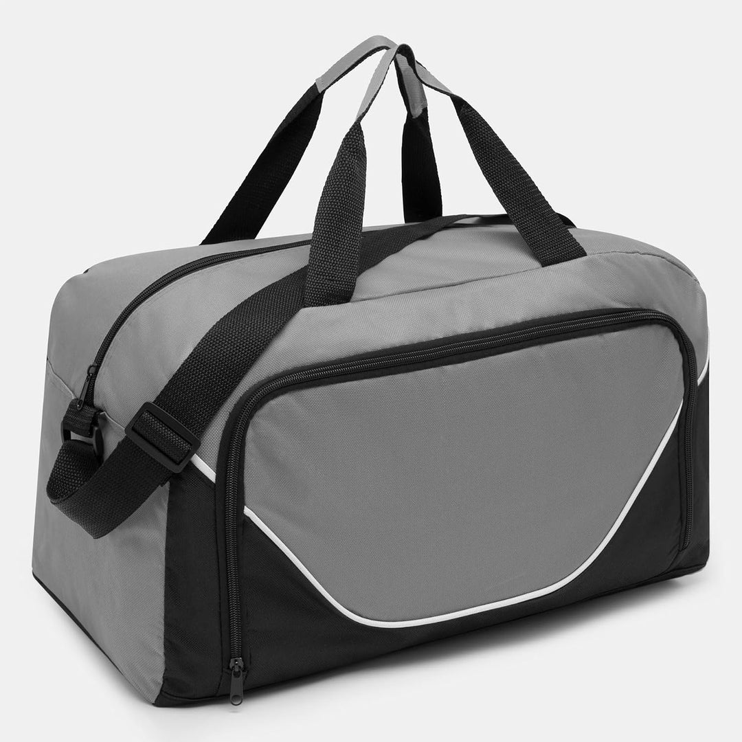 Preiswert &amp; Gut Sporttasche 48x22x28cm Fitnesstasche 410Gr Umhängetasche Grau, Grau