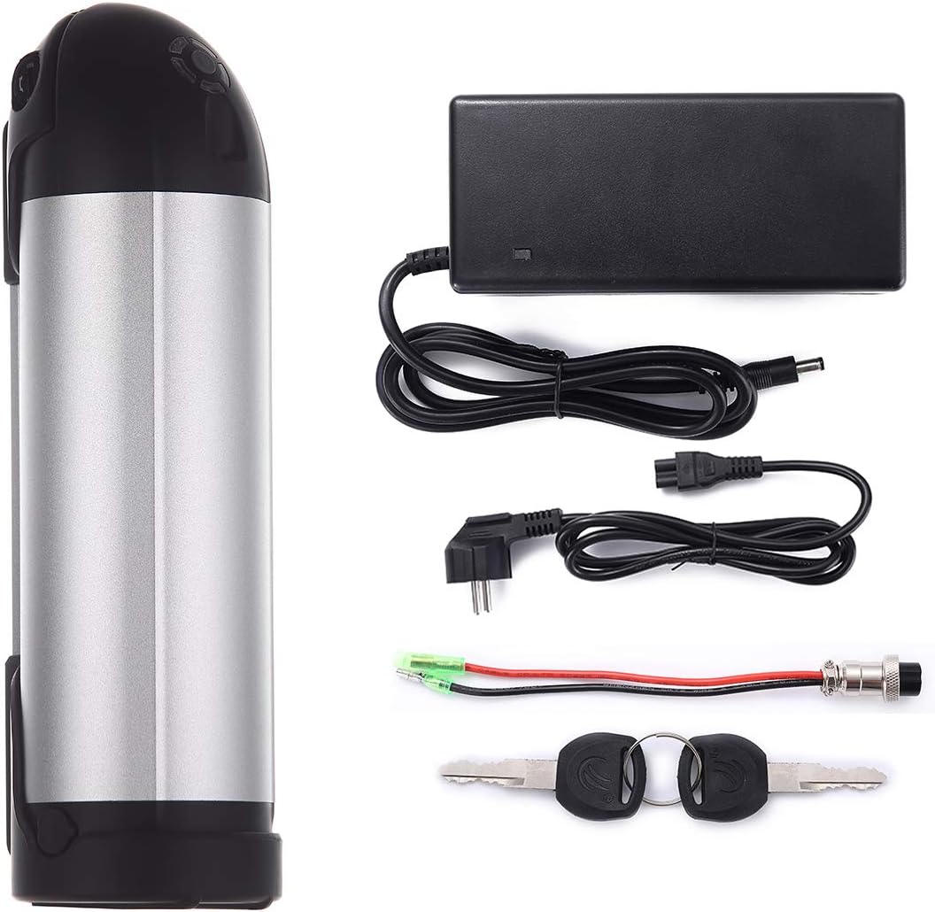 Ersatzakku Trinkflaschen 36V 11.6Ah Lithium Batterie für E-Bike,Elektrofahrrad akku mit Ladegerät