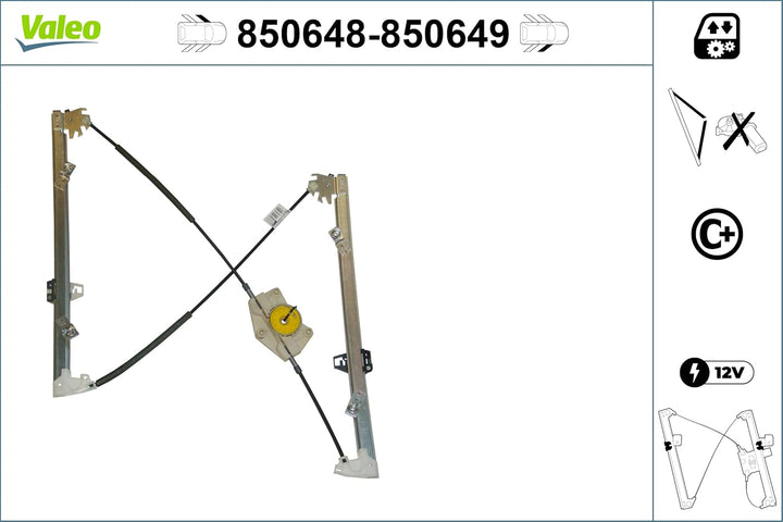 Valeo Fensterheber 850648