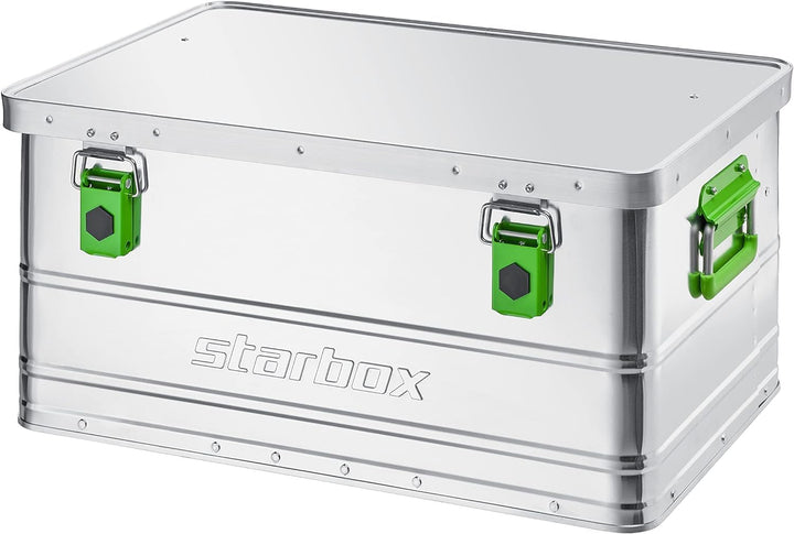 ALUTEC Aluminiumbox Starbox 50 (Inhalt 50 l, Innenmasse (LxBxH) 585 x 390 x 270 mm, staub-/spritzwas