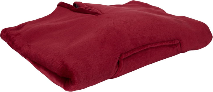 HOME DECO FACTORY, TX91681, Red Sherpa Inner Hoodie, Ultimate Comfort, Modern Style, Versatile as a