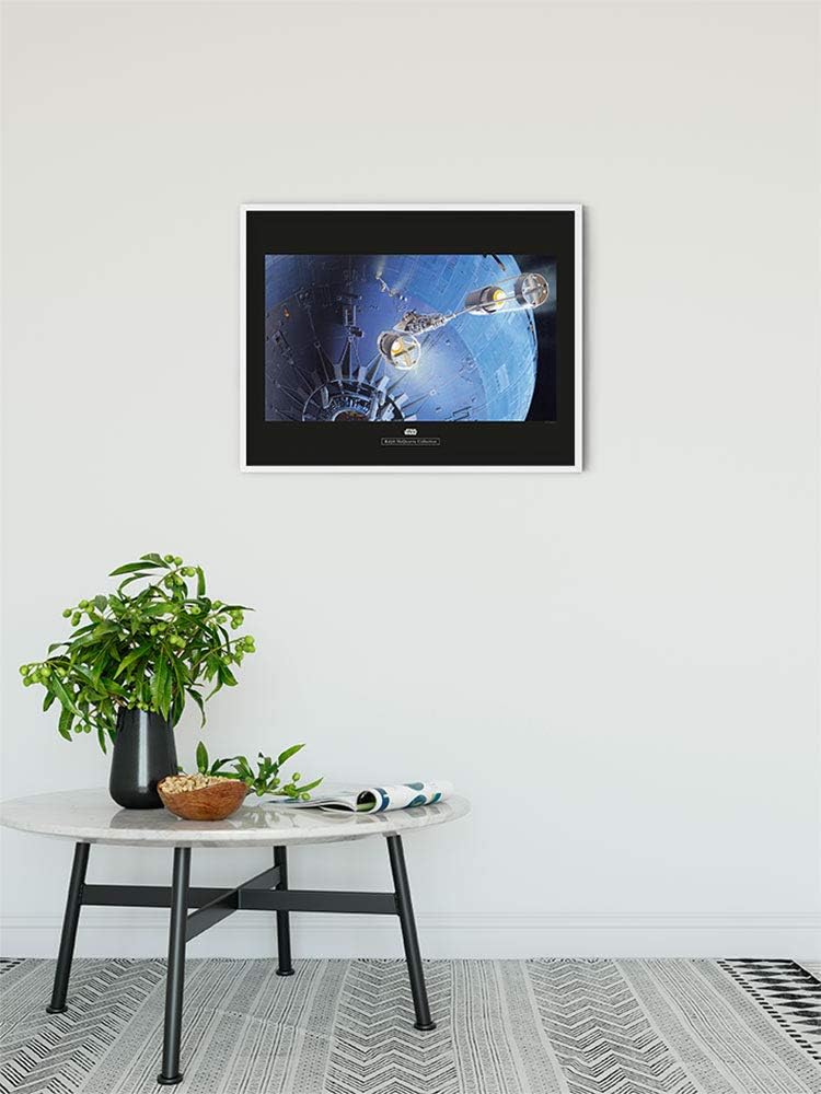 Komar Wandbild | Star Wars Classic RMQ Death Star Attack | Kinderzimmer, Jugendzimmer, Dekoration, K