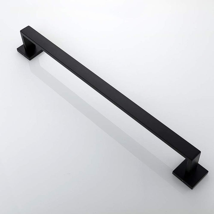 TASTOS XBJ7 Stainless Steel Towel Rack Black, Acrylic Schwarz 23.6-Inch, Schwarz 23.6-Inch