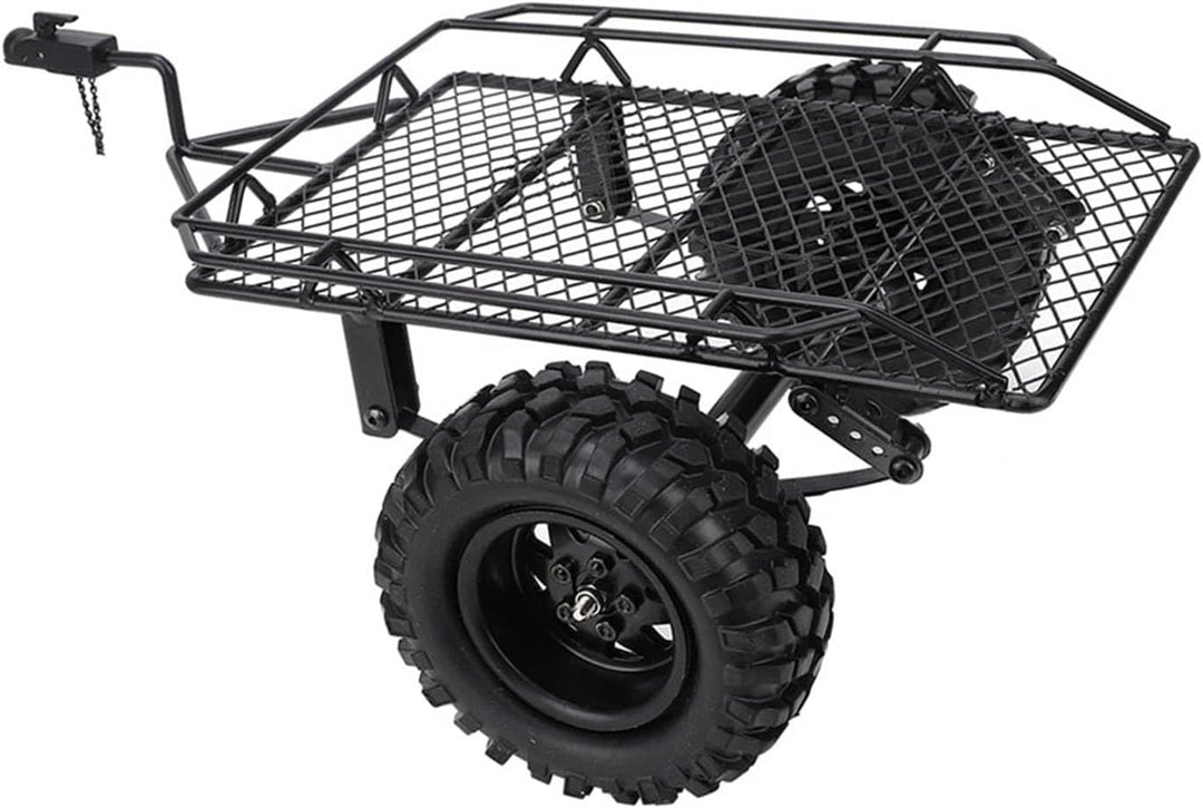 Omabeta Metalleimer-Anhänger, RC-Zubehör RC-Anhänger Metall-Upgrade-Zubehör Leichtgewicht für 1/10 R