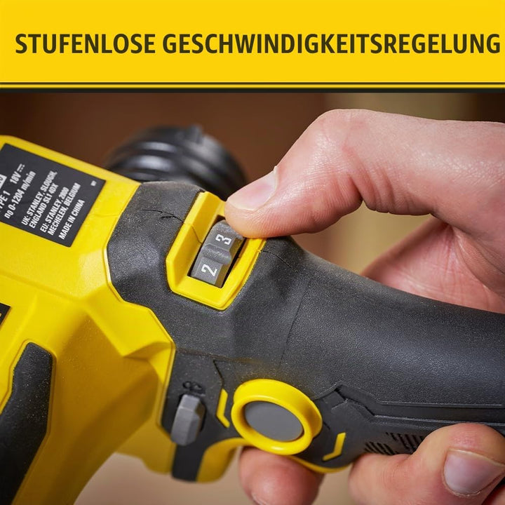 STANLEY FATMAX 18V V20 Akku-Bandfeile (Power-Feile mit variabler Drehzahl, ideal zum Feilen, Entrost
