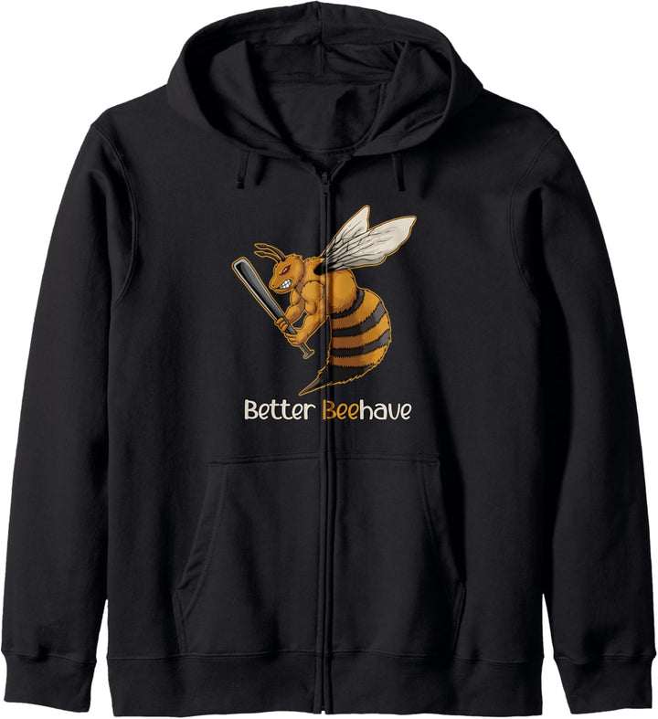 Bee Pun Bee Aesthetic for Beekeepers | Better Beehave Kapuzenjacke