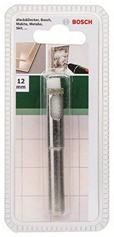 Bosch DIY Diamantbohrer für Nassanwendungen (Ø 12 mm), 12 mm