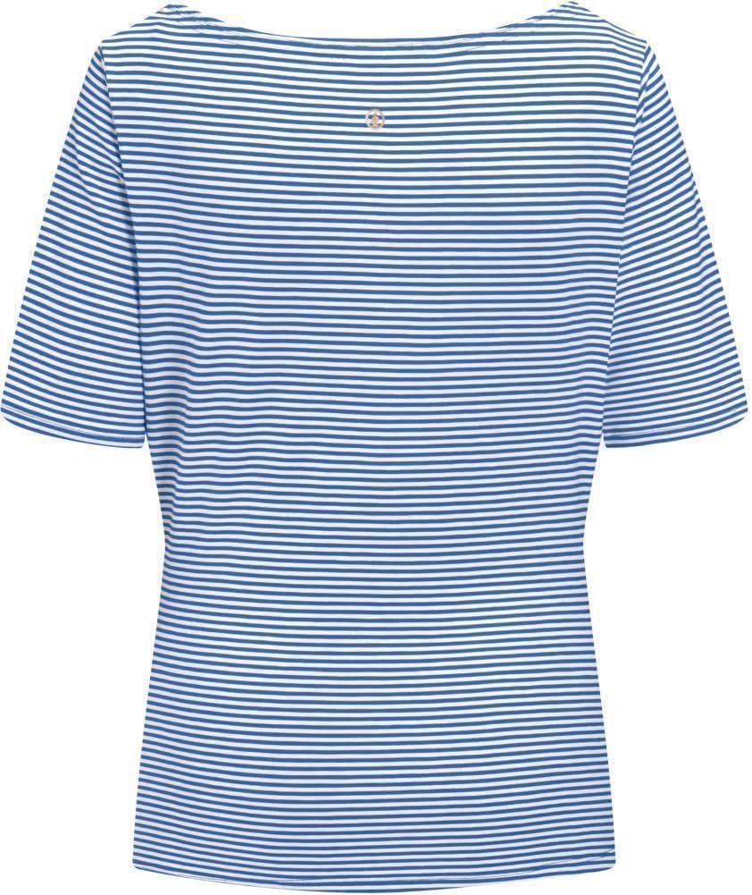 PIP Studio Tjessy Short Sleeve Top Little Sumo Stripe Farbe Cobalt Blue Gr??? e M