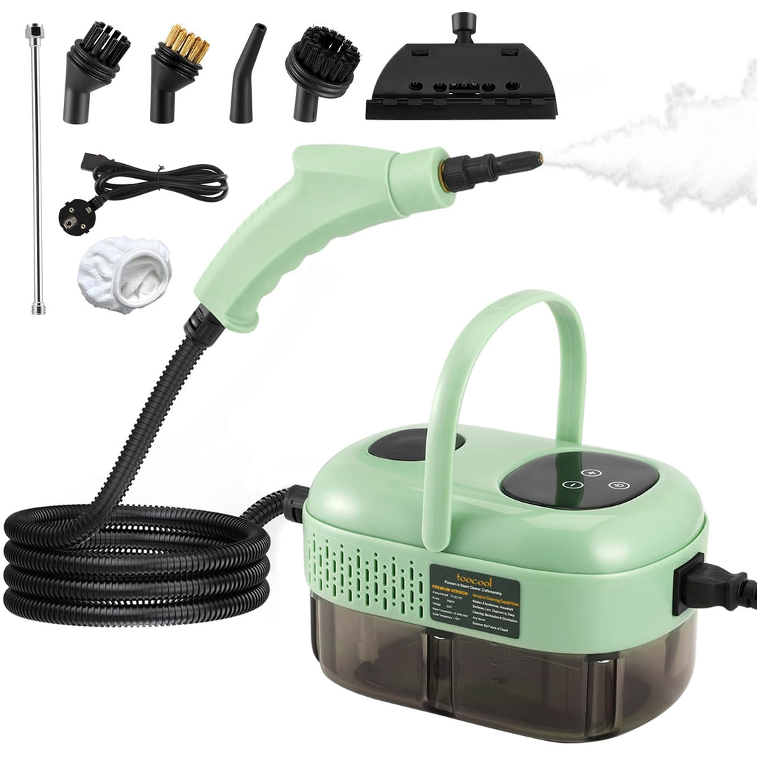 Dampfreiniger, 1100ml Handdampfreiniger mit 6 Stufen, 15s Aufheizzeit