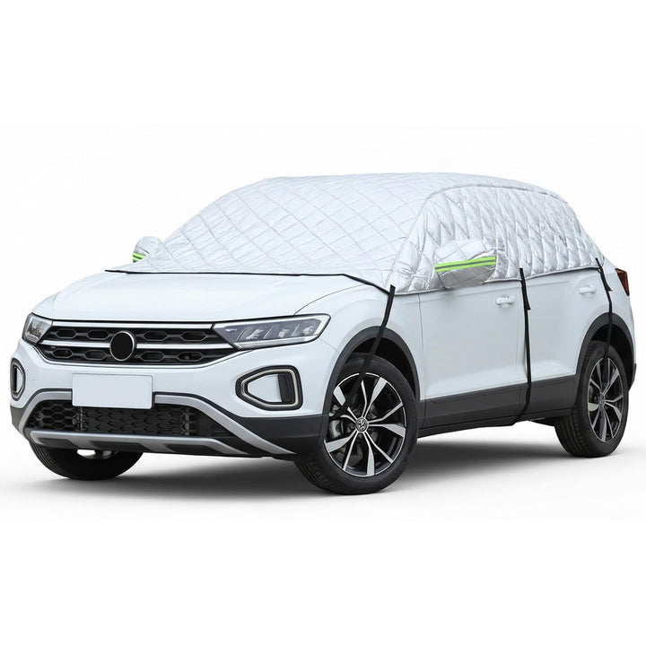 Halbgarage Auto Winterabdeckung Kompatibel mit VW T-ROC 2017-2025 – Stabile Hagelsichere Autoabdecku