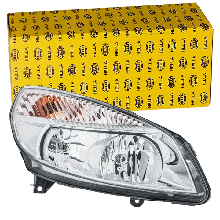 HELLA 1EG 008 862-181 Halogen-Hauptscheinwerfer - rechts - für u.a. Renault Scénic II (Jm0/1_) Recht