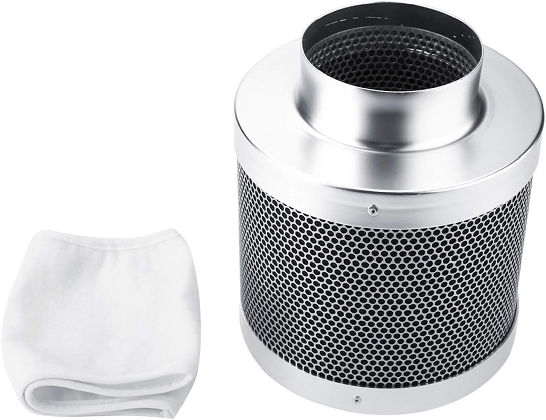 Aktivkohlefilter Leichtes Carbon Geruchskontrolle 100mm, 2 STK.