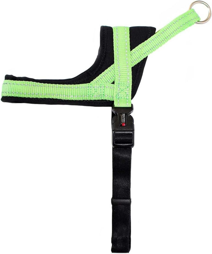 Hundegeschirr Soft &amp; Safe reflektierend, Gr.0: 35-45cm schwarz/schwarz 35 - 45 cm schwarz/schwarz, 3