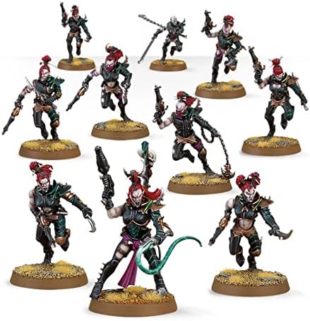 Warhammer +40k+-+Drukhari+Wyches, Schwarz