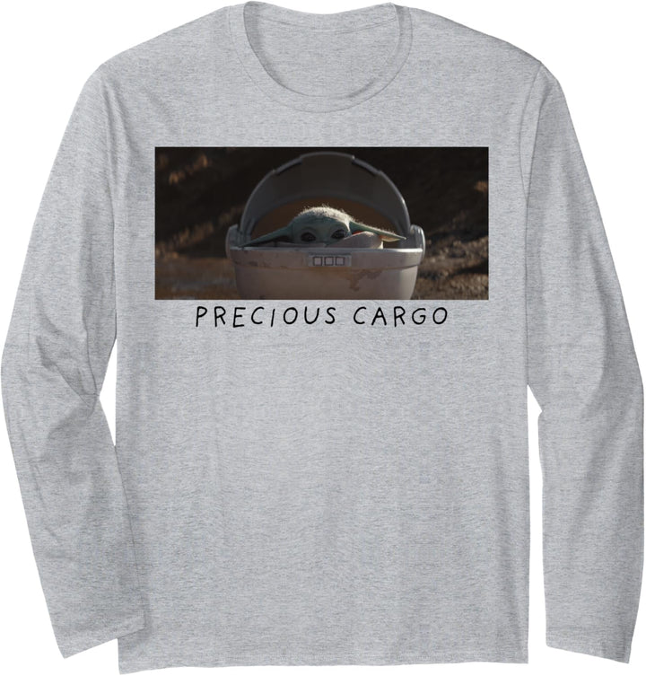 Star Wars The Mandalorian The Child Precious Cargo Frame Langarmshirt