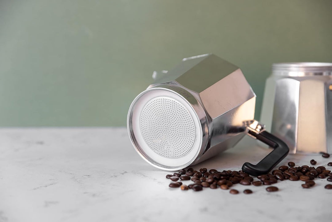 La Cafetière Venice Espressokocher, Aluminium Silberfarben Three Cup, Silberfarben Three Cup