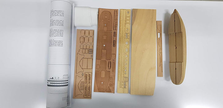 kit de modèle de bateau AMERIGO VESPUCCI catègorie Mini Mamoli scale 1:350