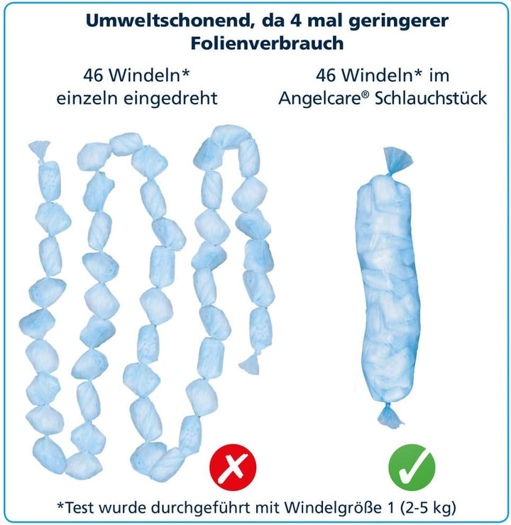 Angelcare Windeleimer Nachfüllpack Plus 15er Pack 15 Stück (1er Pack), 15 St&amp;