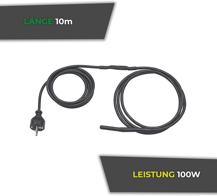 Bio Green SBF 10 Frostschutzheizkabel für Pflanzen 10 m, 100