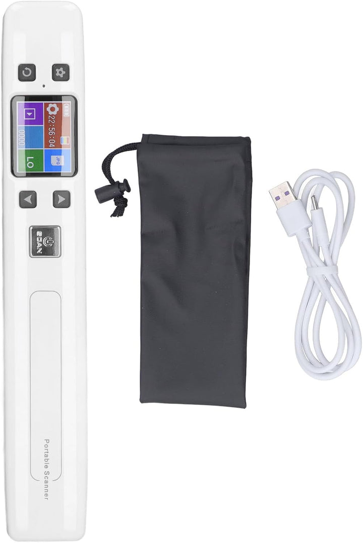 Mobiler Fotoscanner mit 1050 DPI für A4-Dokumente Im JPG-PDF-Format, Tragbarer Dokumentenscanner, US