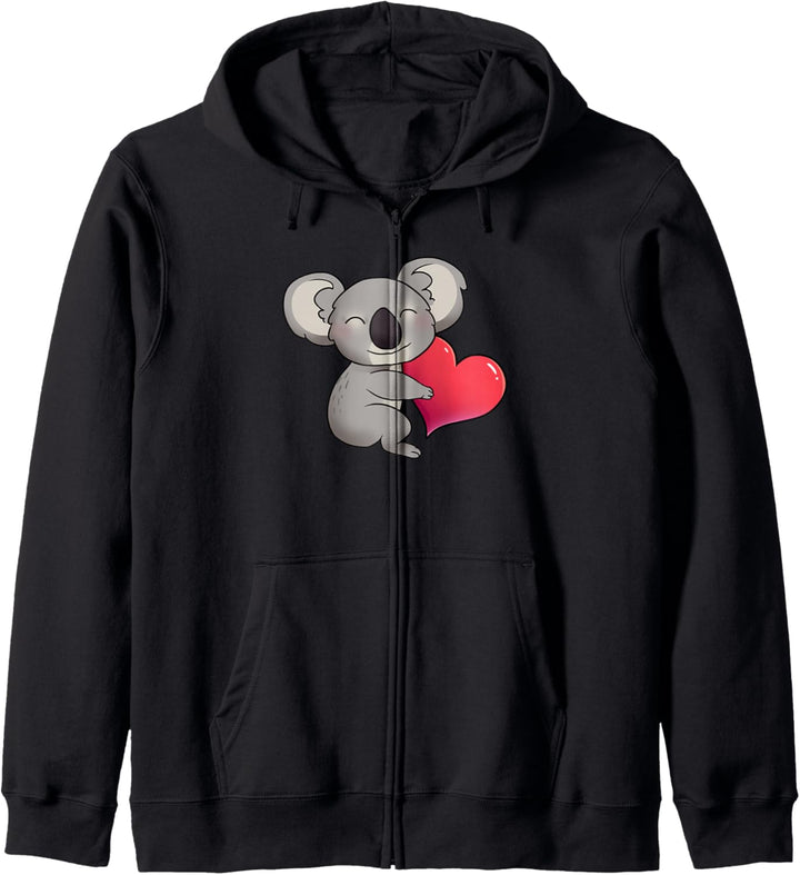 Koala-Schutz mit liebenswertem Koala-Bären Kapuzenjacke
