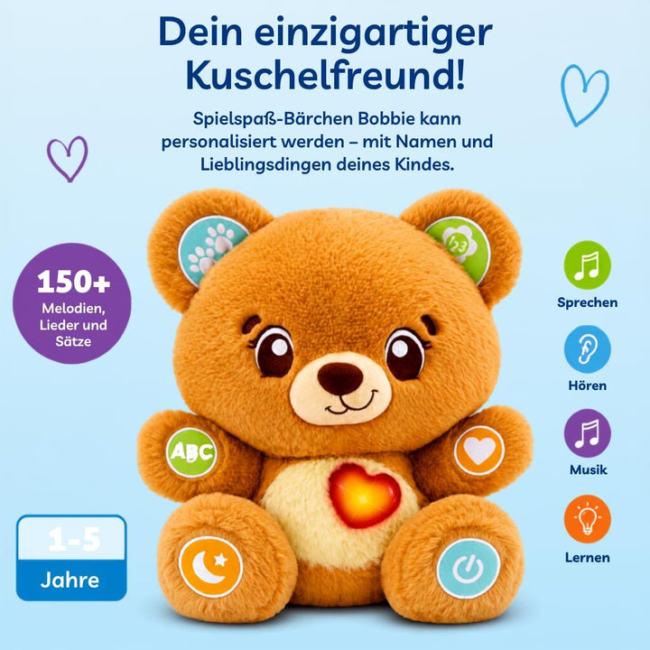 VTech Baby Spielspass-Bärchen – interaktiver Lern- &amp; Kuschelbär ab 1 Jahr